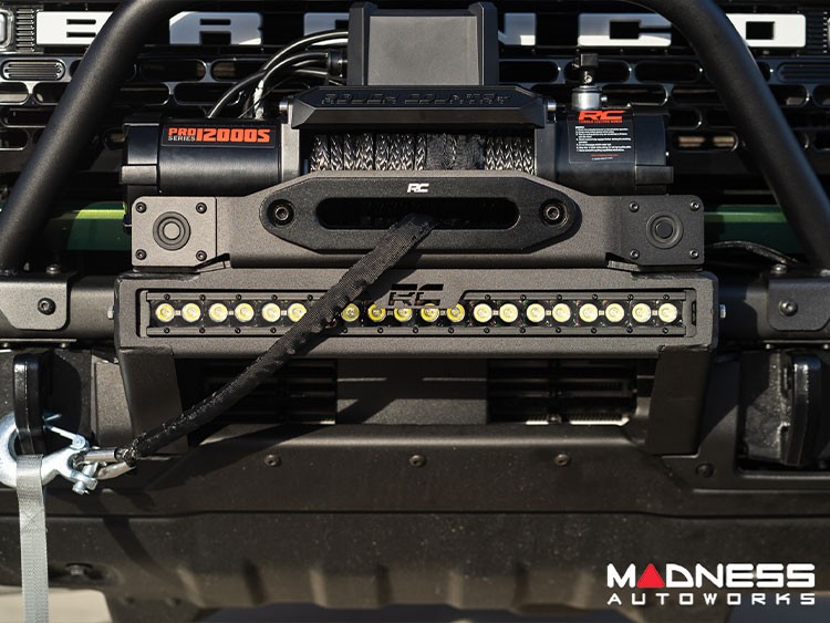 Ford Bronco Front Winch Mount High Mount For OE Modular Bumper